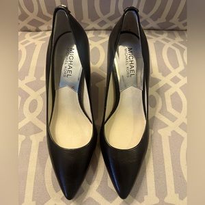 Michael Kors Black Leather heels